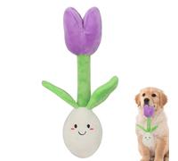 Dog Treat Plush Toy - Plush Flower Dog Treat Toy,Loneliness Relief and Interactive Fun Cuddly Toy for Dog, Cat, Pets