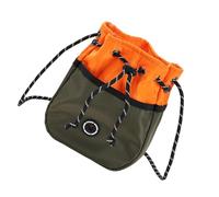 Dog Treat Pouch Bag - 21x15x4cm Over The Shoulder Dog Treat Bag | Treat Bag With Adjustable Shoulder Strap | Contrast Color Shoulder Puppy Treat Poop Bag Dispenser For Walking, Jogging