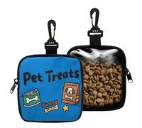 Dog Treat Pouch - Portable Waist Pack Storage, Durable Dog Training Bag with Easy Access Pocket Feature, Ideal for Walking Outdoor Camping Travel Vacation Hiking Adventure Pet Owners and Trainers
