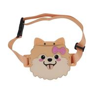 Dog Treat Pouch, Silicone Dog Pouch, Cat Treat Pouch, Leak-Proof Dog Fanny Pack, Dog Snack Pouch, Adjustable Dog Treat Pouch, Training Treat Pouch, Pet Training Reward Pouch, Magnetic Closure Pouch, F