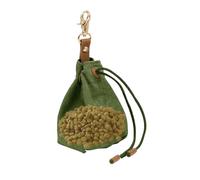 Dog Treat Pouch | Wipe-Clean Snacks Holder | Pet Feed Reward Training Keychain Pouch,for Jerky Chicken Beef Dried Food Walking Jogging Hiking Adventure Camping