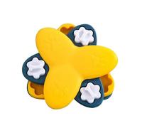 Dog Treat Puzzle - Puppy Toys, 3-Layer Rotating Dispenser Bowl For Chewing Feeding Training Travel Crate Use, Interactive Pet Enrichment Anti-Boredom Treat Puzzle