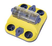 Dog Treat Toy, Funny Slow Feeder, Brain Games Device with Interactive Play, Dispenser Gear with Sturdy Build, Pet Supply, Reliable Aid for Small Medium Dogs Cats Kittens Training Boredom Enrichment