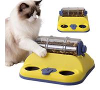 Dog Treat Toy - Interactive Puzzle Feeder, Pet Brain Challenge, Dispensing Game, Slow Eating Toy, Fun Chew Activity | Perfect For Small Medium Dogs Cats Kitten Training Mental Stimulation Enrichment