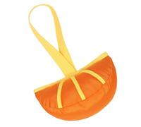 Dog Treat Toy, Orange Segment Sniffing Dog Figurine, Bite-Resistant Training Chew Game, Interactive Activity Toy for Small, Medium & Large Dogs, 7.48x3.94x3.54 inches