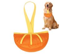 Dog Treat Toy, Orange Segment Sniffing Toy, Bite-Resistant Dog Training Chew, Interactive Activity Midget For Small, Medium, And Large Dogs, Durable And Fun, 19x10x9cm, Healthy