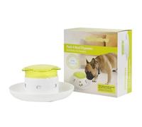 Dog Treat Toys, Slow Feeder Dispenser, Press-Action Interactive Bowl, 10.24x10.24x4.33 inches Compact Engaging Training Device, Fun Feeding Solution for Puppies, Indoor and Outdoor Play