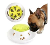 Dog Treat Toys,Slow Feeder Interactive Food Dispenser | Press Design Device Leakage Bowl for Aggressive Dog Feeding Play Indoor Outdoor