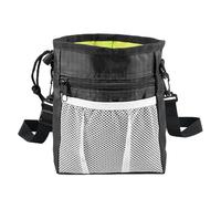 Dog Treat Training Bag, Puppy Treat Snack Bag, Portable Belt Bag for Walking with Dogs, Dog Run Bag, Integrated Poop Bag Dispenser, Includes Waist Belt and Shoulder Strap