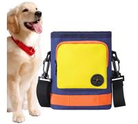 Dog Treat Training Pouch, Adjustable Belt Fanny Pack for Quick Access Snacks, Puppy Reward Bag for Walks Camping Commuting Polyester Oxford Cloth 200g Comfortable Around Your Waist