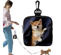 Dog Treat Training Pouch - Portable Cute Waterproof Snack Dispenser | Treat Bag for Dog Training,for Small Medium Large Home Travel Hiking Picnic Walking Jogging Outdoor