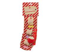 Christmas Dinner Dog Stocking - Red