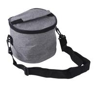 Dog Treats Bag, Waterproof Oxford Fabric Foldable Dog Treat Storage and Training Bag for Small Medium Large Breed Silver Food Indoor Outdoor Walk Camp