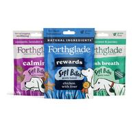Dog Treats Bundle, Grain Free | 1 x Rewards Chicken & Liver Dog Training Treats, | 1 x Calming Dog Treats With Camomile & Lavender | 1 x Fresh Breath Peppermint & Parsley.