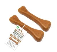 Dog Treats K2 Madeira Island Cheese Chews 100% Natural and Long Lasting Peanut Butter Flavour (2, Large)
