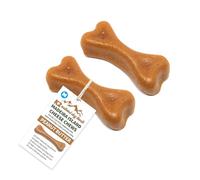 Dog Treats K2 Madeira Island Cheese Chews 100% Natural and Long Lasting Peanut Butter Flavour (2, Medium)