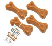 Dog Treats K2 Madeira Island Cheese Chews 100% Natural and Long Lasting Peanut Butter Flavour (4, Medium)