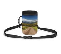 Dog Treats Pouch Countryside Road Dog Treat Training Pouch Pet Dog Out Training Belt Bag, Dog Training Bag