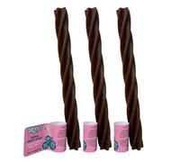 Dog Treats Spiral Meaty Stick With Chicken, Duck, Beef & Variety Pack, Low Fat, No Artificial Colours Chewy Snack Sticks 90g Pack Of 3 Zvire (Pack Of 3, Spiral Meaty Stick w/Duck Dog Treats 90g)