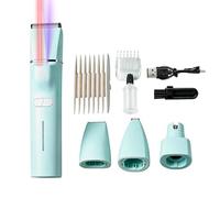 Dog Trimmer for Grooming 4 in 1 Low Noise Rechargeable Electric