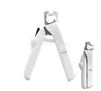 DOG TRIMMER, PET U-PAT CLIPPER | Serious Animals for Nails with LED Lights | Professional Nail Cutter Tremmer, Safe Aforo File for Cats, Rabbits, Guinea Pigs