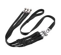 Dog Triple Head Leash with Adjustable One to Three Nylon Chrome plated Metal Precision Designed Convenient Practical for All Types