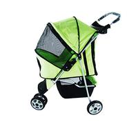 Dog Trolley Carrier Strolling Cart Dog Stroller for Medium Dogs and Cats Luxury Dog Pram StrollerDog/Cat/Pet Stroller with Large Storage Basket Easy Foldable
