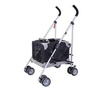 Dog Trolley Dog Strollers for Small Dogs Premium Cat Carriers & Strollers Separable Pet Strollers for Small Dogs Easy to Fold and Save Space