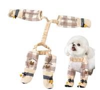 Dog Trousers, Breathable Pants for Puppies with Slippers - Comfortable Dog Apparel Pet Accessories for Outdoor Adventures, Gardens, Travels, Park, Everyday Home