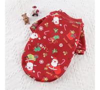 Dog Tshirt Winter Flannel Coat Warm Holiday This Is A Delightful Addition To The Wardrobe Spreading Joy And Warmth Throughout The Season (A, 10x10x5cm)