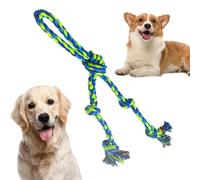Dog Tug Rope Interactive Fun Heavy Duty Chewer
