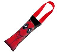 Dog Tug Toy Deadpool Face Deadpool Icon Close Up Black Red