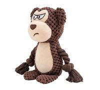 Dog Tug Toy Interactive Squeaky Fun Animal Chew Rope