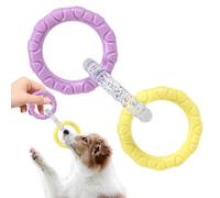 Dog Tug Toys - 3 Rings Tough Dog Chew Toys,Interactive Biting Game, Pet Supplies, Exercise Equipment, Boredom Relief For Aggressive Chewers