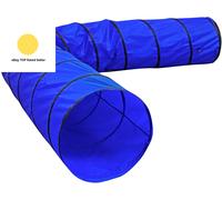Dog Tunnel, Dog Play Tunnel, Dog Cave, Dog Agility Tunnel in Various Sizes, Blu
