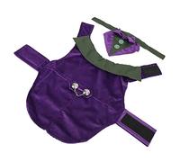 Dog Tux, Cat Tuxedo Outfit Dog Tuxedo Pet Costume Outfit Formal Wedding Party Suit Bow Tie Shirt Vest for Small and Medium Cats Christmas Halloween Dress Up (S)