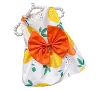 Dog Tuxedo Shirts Formal Puppy Wedding Costume Bow Tie Pet Suit for Male Dogs Outfits Applicable to Wedding Birthday Party Apparel(Orange,XXL)