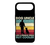 Dog Uncle - Retro Sunset Dog Lover Funny Father's Day Case for iPhone Air