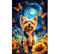 Dog Under The Stars Funny Jigsaw Perfect for Brain Puzzle Lovers Vibrant Illustrations and Quality Piece Great Gift Idea Wooden Puzzles_1000pcs