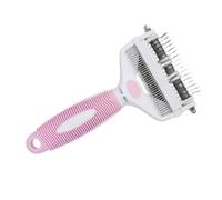Dog Undercoat Rake | Grooming Tool for Cats, Multifunctional Grooming for Dogs, Puppies, Kittens for Hair Removal at Home and On the Go