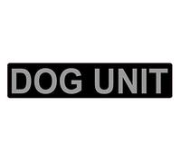DOG UNIT SECURITY K9 UNIT DOG PATROL Magnet K9 Handler Car Door Magnets Search & Rescue 520x110mm x1 CHOOSE YOUR TEXT (DOG UNIT)