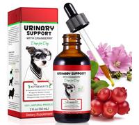 Dog Urinary Tract Treatment, Vet-Formulated Multi-Herb Urinary Tract Support, Bladder Health & Urinary System Wellnes, Pet Renal Health & Care Drops 60ml