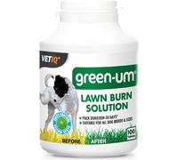VETIQ Green-Um Lawn Burn Solution, Dog Urine Neutraliser Tablets to Control Nitrogen in Urine to Prevent Lawn Yellow Spots, 100 Tablets (Pack of 1)