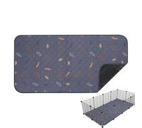 Dog Urine Pad - Reusable Floor Mat with Waterproof Backing, Soft Absorbent Training Pad for Daily Use | Washable Toilet Seat Hamster Bedding Small Pet Cage Indoor Liner Bathroom Area