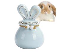 Dog Urns For Ashes - 150ml Bunny Ear Design Ceramic Memorial Keepsake Jar