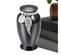 Dog Urns For Ashes - 2.76 Inch Metal Memorial Ash Container | Keepsake Urn For Pet, Puppy, Animal Funeral, Storage, Remembrance | Home, Shelf, Desk, Indoor Display, Memorial Decor For Loved Pets