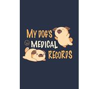 Dog Vaccination Record Book: Dog Record Book, Dog Immunization Record Book, Canine Health Record Card, Pet Passport, Convenient Size 6"x9" 89 Pages