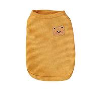 Dog Vest Camping Clothes Bear Pullover Spring Puppies Pajamas Basic Wafflepattern T-shirt Dog Vests For Dogs
