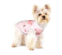 Dog Vest, cartoon flying pig Print Pet Tank Top Pullover Soft Puppy T-Shirt & Breathable Cat Clothes for Small Breeds M