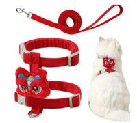 Dog Vest Harness, Cat Harness - Puppy Anti-Escape Straps with Dancing Lion Decorations | Adjustable Cat Chest Hardness, East Clothing Supplies